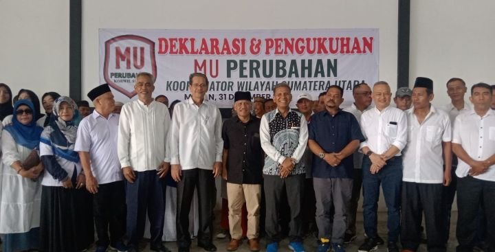 Menangkan AMIN, Abyadi Siregar Dikukuhkan Ketua MU Perubahan Sumut