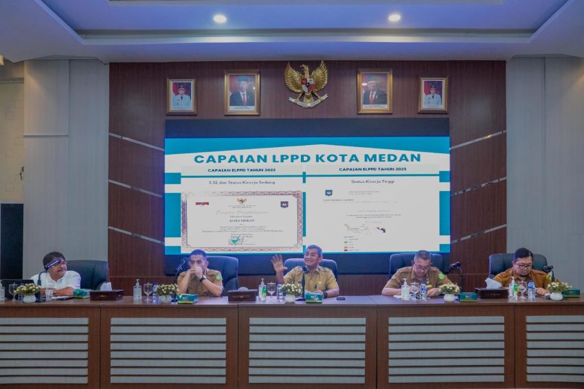 Dibutuhkan Kolaborasi Seluruh Perangkat Daerah Selesaikan Penyusunan LKPJ Pemko Medan 2023 dengan Baik