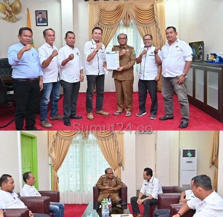 Pj Wali Kota Padangsidimpuan Letnan Dalimunthe Minta PWI Tabagsel Dorong Kemajuan Daerah