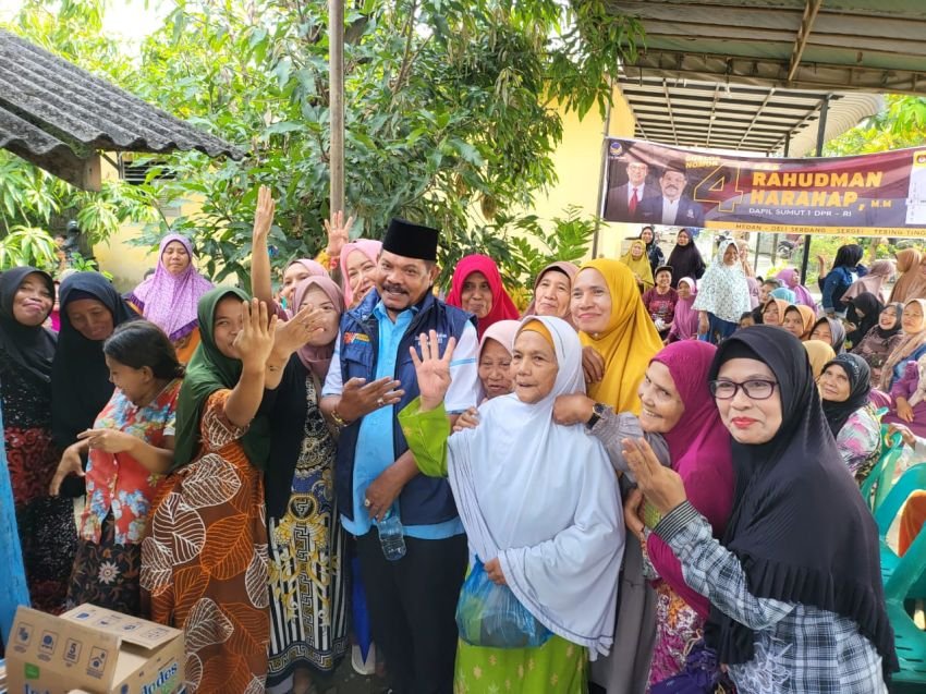 Rahudman Harahap Ingin Perbaiki Kembali Medan Utara, Warga Yakin Pilih Anies