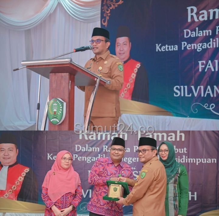 Ucapan Terimakasih dan Mengukir Sejarah Larut dalam Pisah Sambut Ketua PN Padangsidimpuan dihadiri Pj Walikota dan Forkopimda Tabagsel
