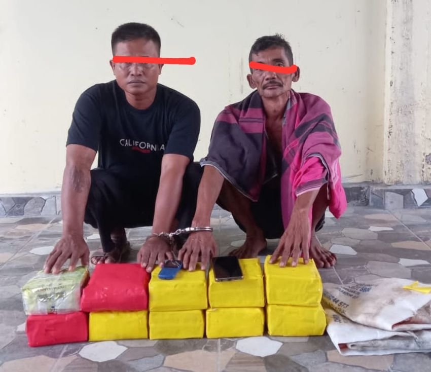 Polda Sumut Tanpa Henti Ungkap Kasus Narkoba, Dua Nelayan Ditangkap Bawa Sabu 10 Kg