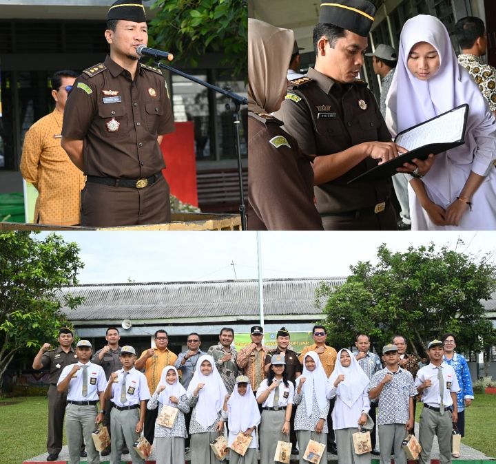 Kejari Padangsidimpuan Gelar Jaksa Masuk Sekolah di SMAN 3 Padangsidimpuan, Sosialisasikan Hukum dan Beri Hadiah