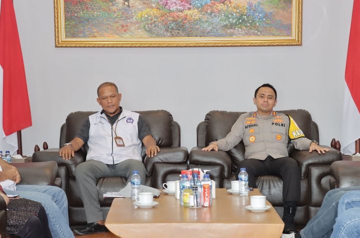 Kapolres Asahan Terima Audiensi Lembaga Perlindungan Anak Kabupaten Asahan