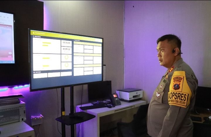 Kapolres Simalungun Sidak Mendadak di Call Center 110