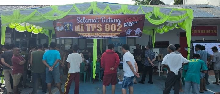 Warga Binaan Lapas Kelas IIB Padangsidimpuan Kanwil Kemenkumham Sumut Antusias Berikan Hak Suaranya pada Pemilu 2024