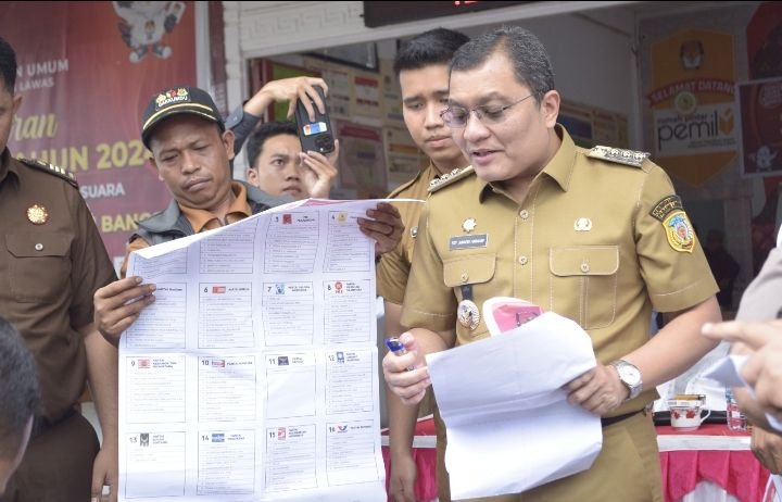KPU Palas Musnahkan 206 Surat Suara Yang Rusak