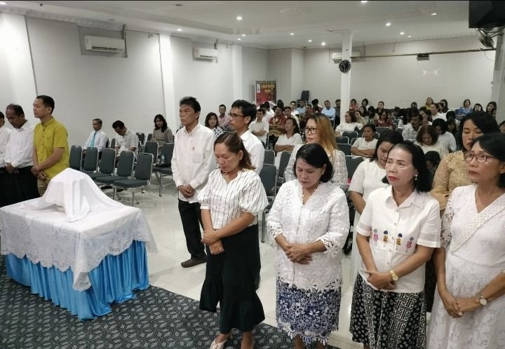 Pdt Joseph F Surbakti Melantik Badan Pengurus Harian Pelwap, Rayon 1, 2 dan 3 Periode 2024-2027