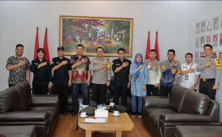Kapolres Asahan Terima Silaturahmi KPU dan Bawaslu