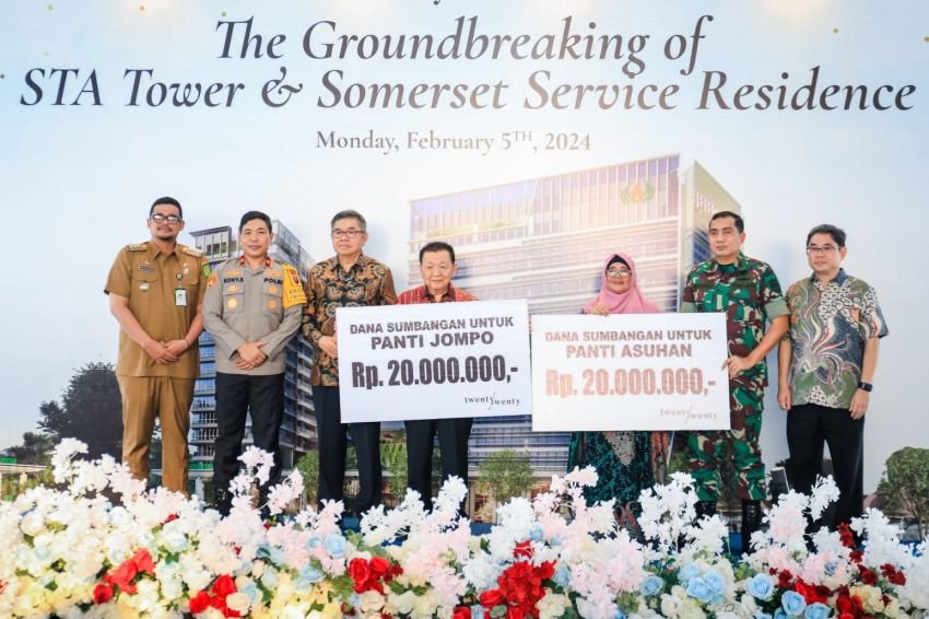 Groundbreaking Pembangunan Gedung STA Tower