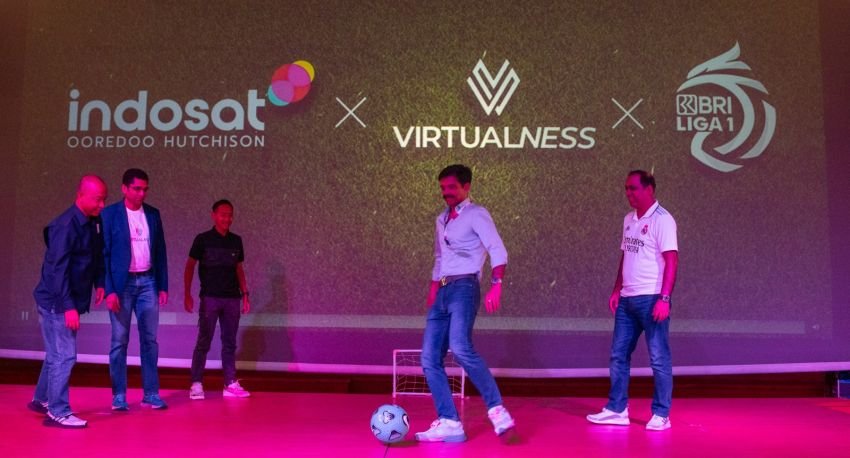 Indosat Ooredoo Hutchison dan Virtualness Luncurkan Liga 1 Fantasy Football