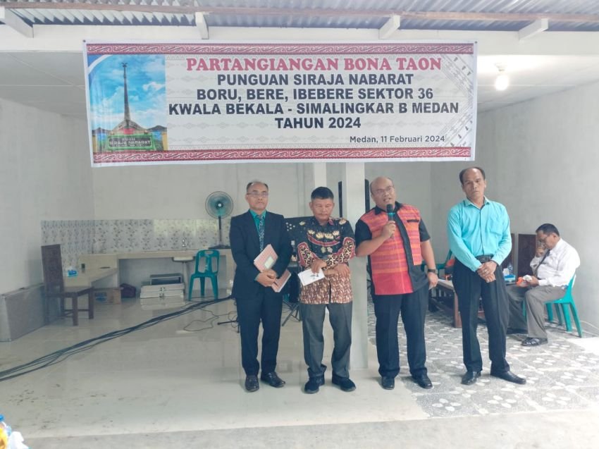 Selamat Dan Sukses Atas Terlaksananya Bona Toan Siraja Nabarat Sektor 36 Kwala Bekala Medan Johor 2024