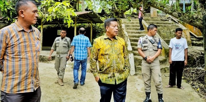 Tinjau Sumber Air Bersih Kecamatan Pematang Bandar,  Bupati Simalungun: "Nantinya akan Dijadikan Sebagai Sumber Air Kemasan"*