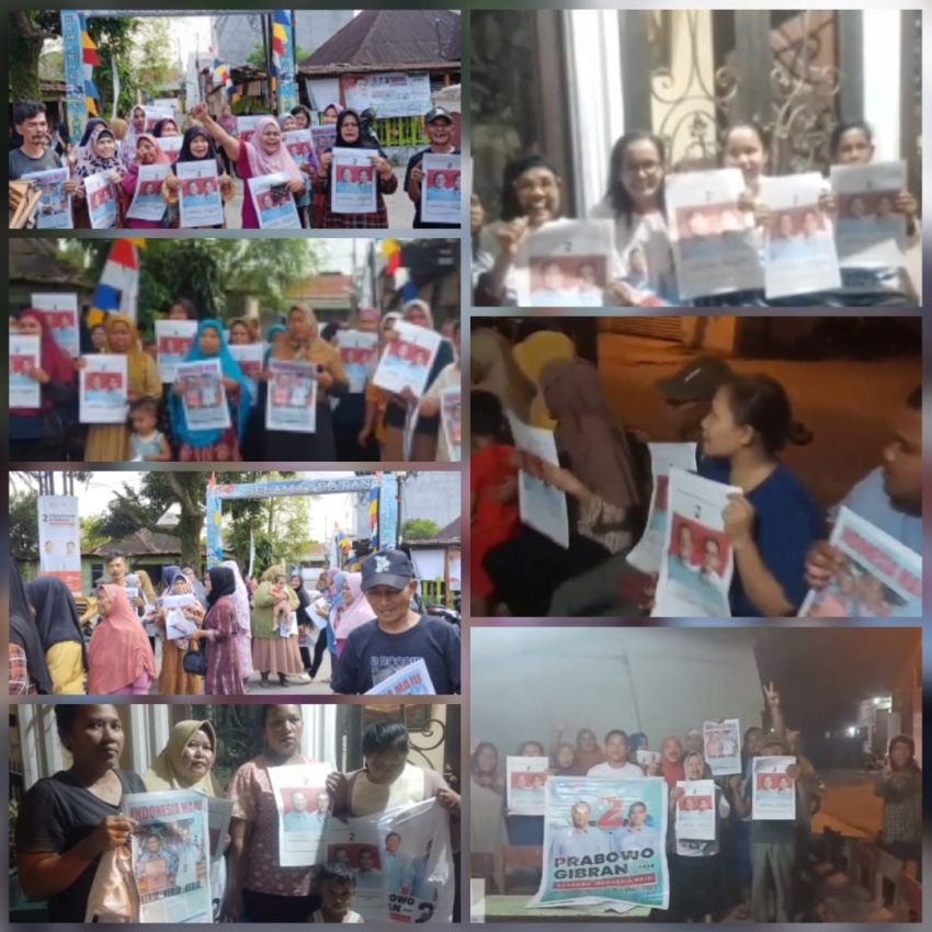 Bakopam Terus Bergerak Memperkenalkan Capres-Cawapres 02 Yang Didukung