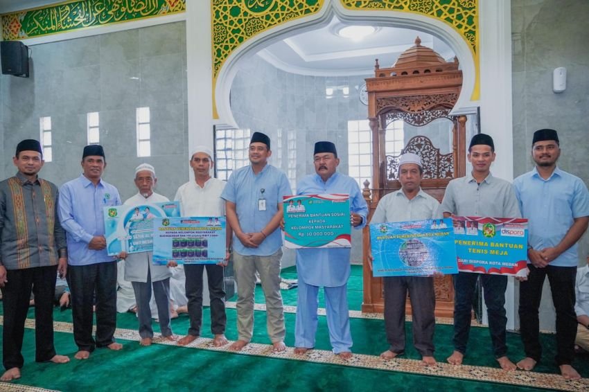 Sering Dibawa Salat Almarhum Ayahanda Semasa Kecil, Bobby Nasution Resmikan Masjid Setia Al-Mukarram