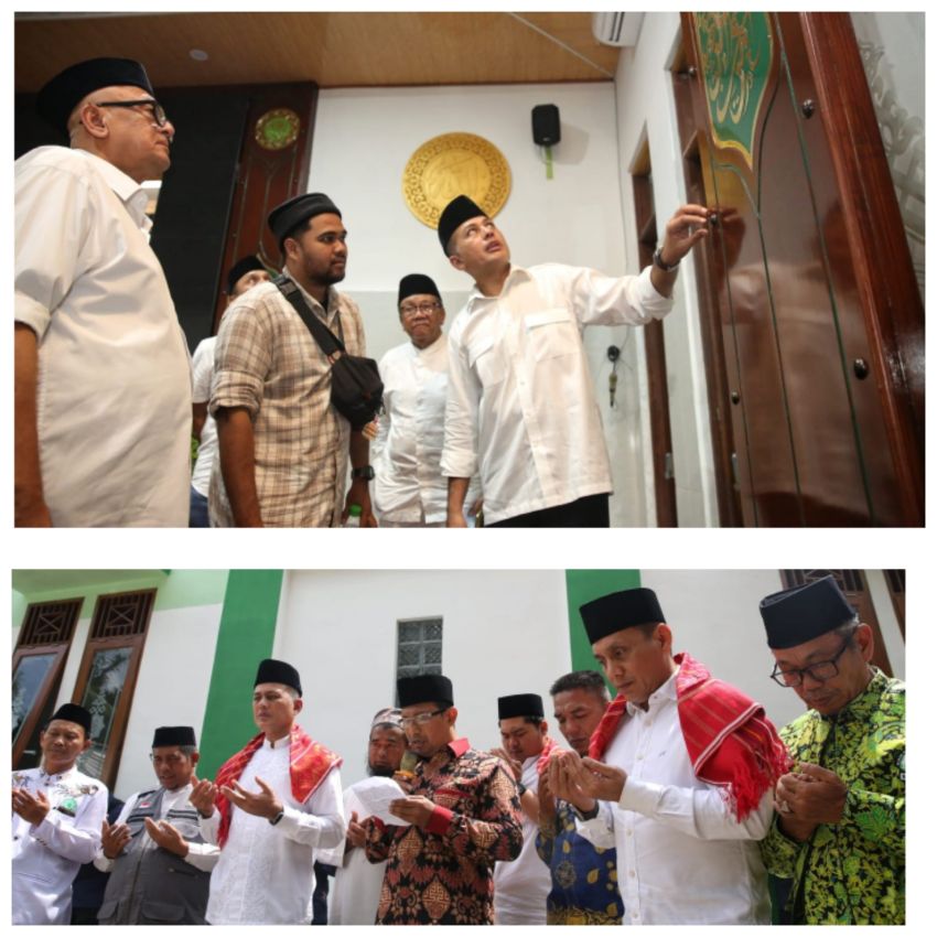 Warga Berikan Hasil Pertanian ke Ijeck sebagai Bentuk Apresiasi