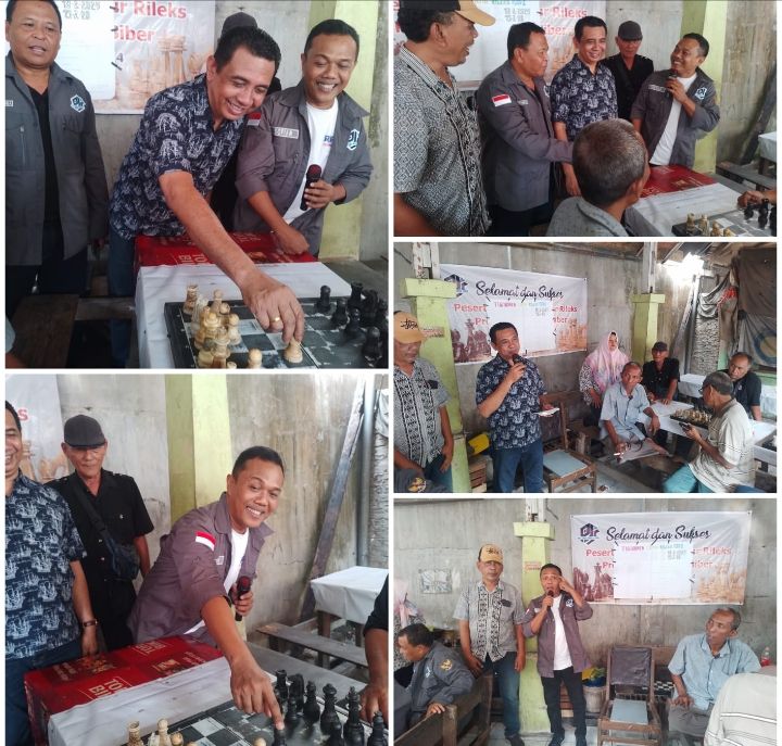 Ketua DPD PJS Sumut Buka Turnamen Catur PJS Kota Tebing Tinggi