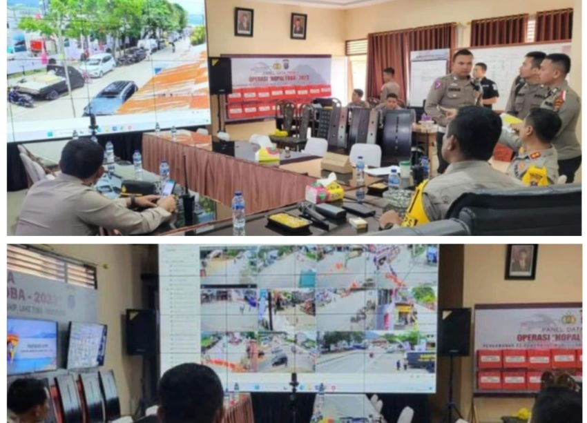 Polda Sumut Pantau 40 Titik Pengamanan F1 Powerboat Melalui CCTV Canggih