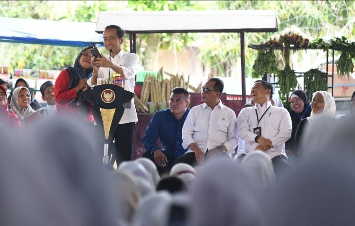 Presiden RI Joko Widodo Puji Produk UKM Sumut Punya Kemasan Bagus
