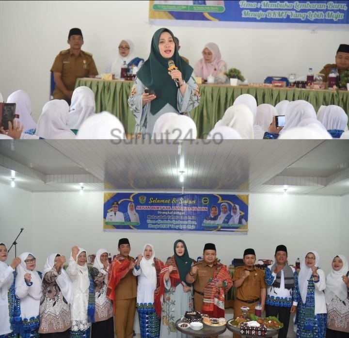 Penuh Haru, Ketua TP PKK Tapsel Terima Surprise Saat Milad Yang Ke-42