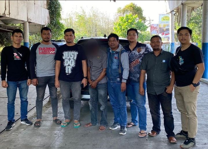 Sat Narkoba Polres Simalungun Berhasil Menangkap Bandar Narkoba Lari ke Ladang Sawit, Sabu 15,23 Gram Ditemukan