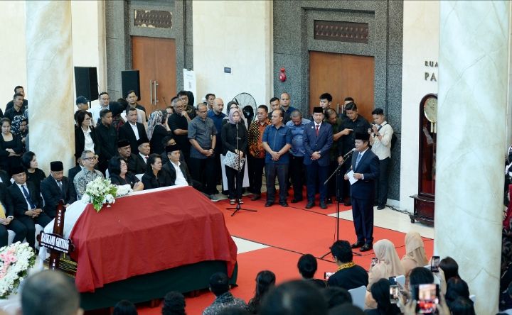 Pj Gubernur Kenang Dedikasi Baskami Ginting untuk Pembangunan Sumut