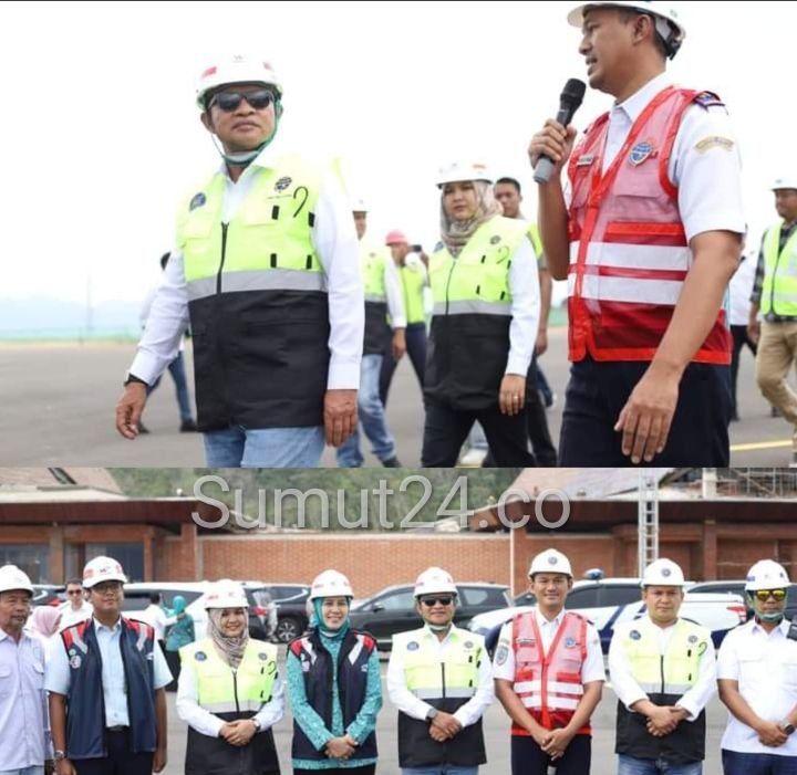 Pj Gubernur Sumut Tinjau Pembangunan Bandara Bukit Malintang Madina