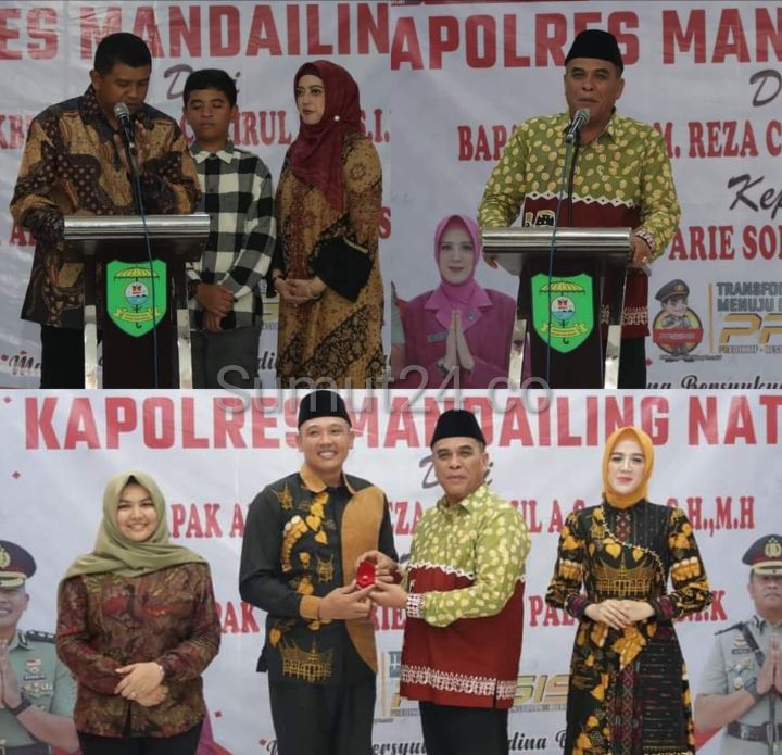 Pisah Sambut Kapolres Madina, Bupati Sukhairi Nasution : Banyak Kenangan Tak Bisa Dilupakan