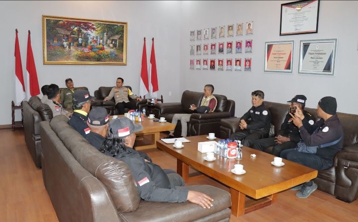 Kapolres Asahan Terima Silaturahmi DPP BARABAS Kabupaten Asahan