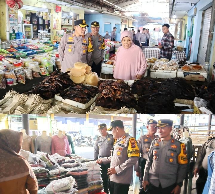 Dialog AKBP Dudung Setyawan dengan Pedagang Pasar Pajak Batu Wek II  Membangun Cooling System dan Kestabilan Harga Pasar di Padangsidimpuan