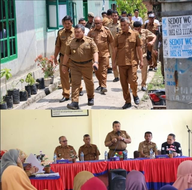 Bupati Tapsel Monitoring Persiapan Pilpres dan Pileg 2024,Dolly Pasaribu : "Jangan Golput"