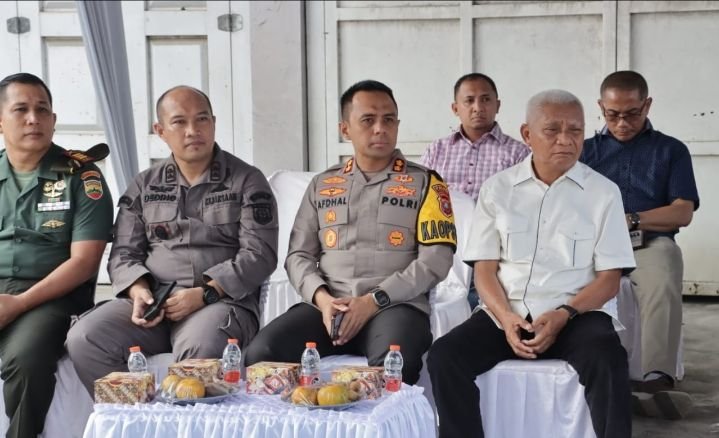 Kapolres Asahan Hadiri Pelepasan Pendistribusian Logistik Pemilu 2024