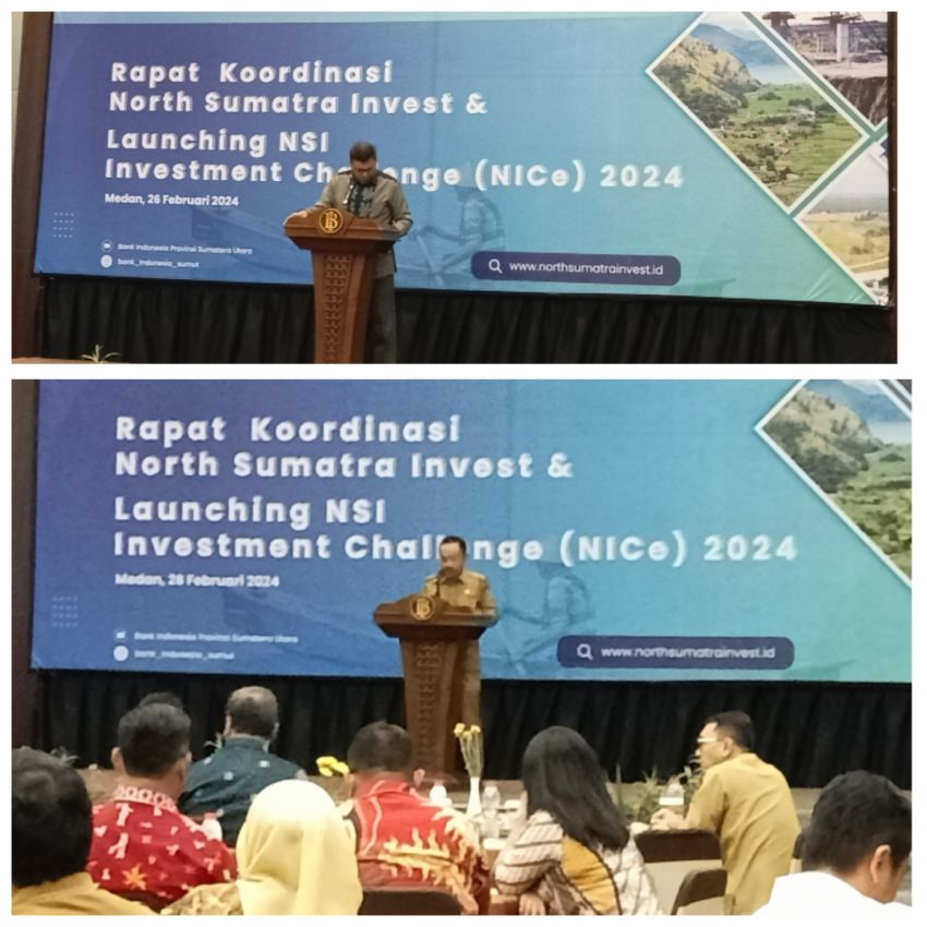 Deputi KPw Bank Indonesia Sumut Yura A Djalins: Optimalkan Pemetaan dan Penggalian Potensi Investasi Daerah