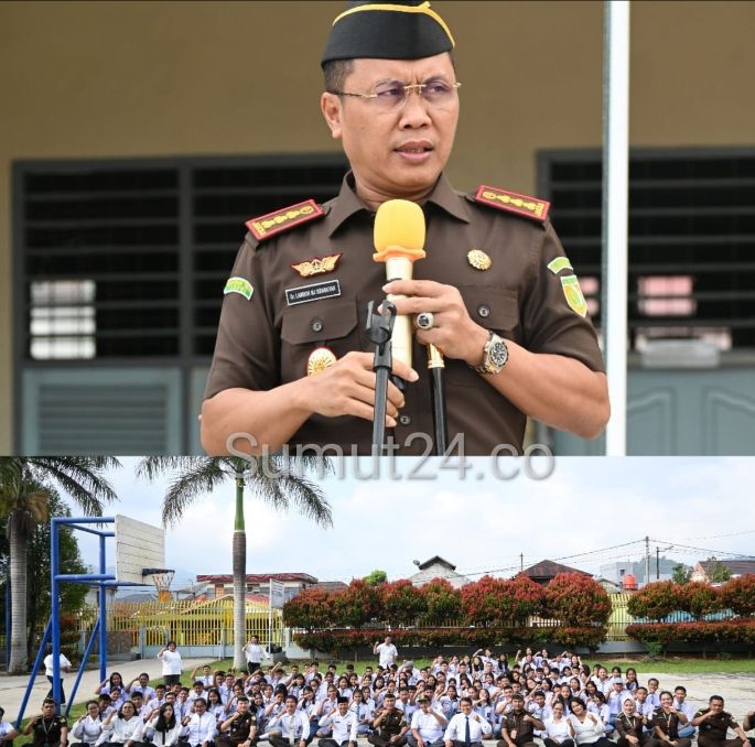 Kejari Padangsidimpuan Gelar Penyuluhan Hukum di SMA Swasta Kesuma Indah