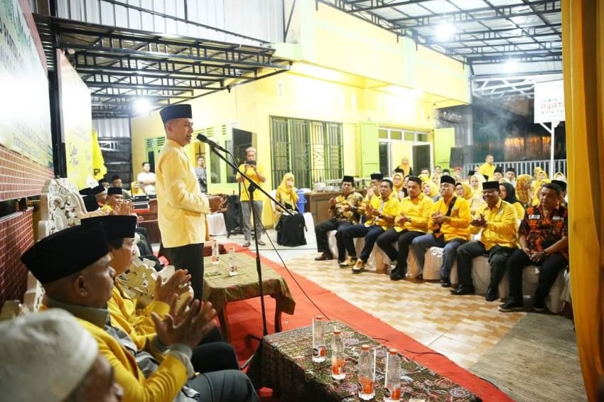 Silahturahmi Dengan Kader Golkar Di Padang Sidempuan,  Ijeck : Terus Berjuang Untuk Masyarakat