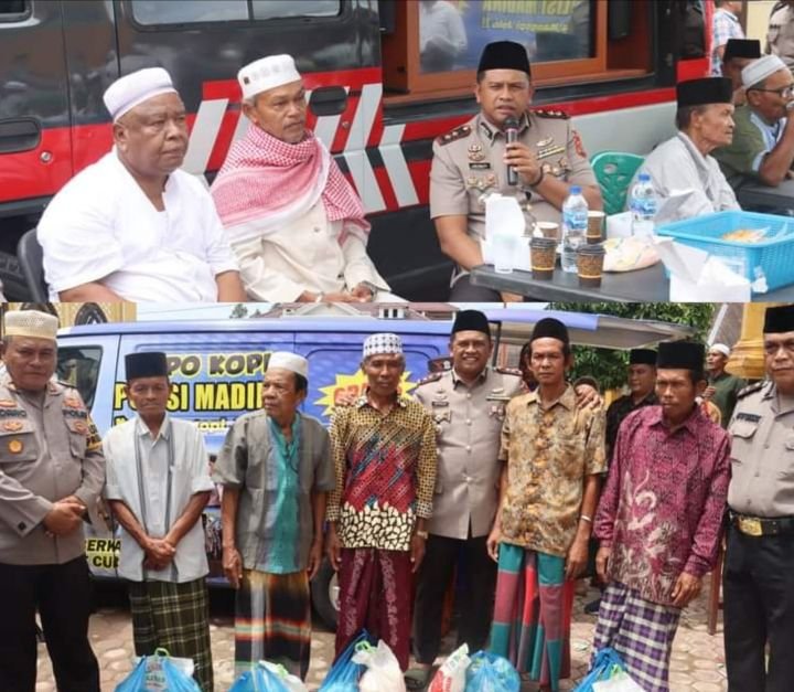 Fashion Kapolres AKBP Arie Paloh Dengar Aspirasi Masyarakat Lumban Dolok di Mesjid Al-Muttaqin Madina