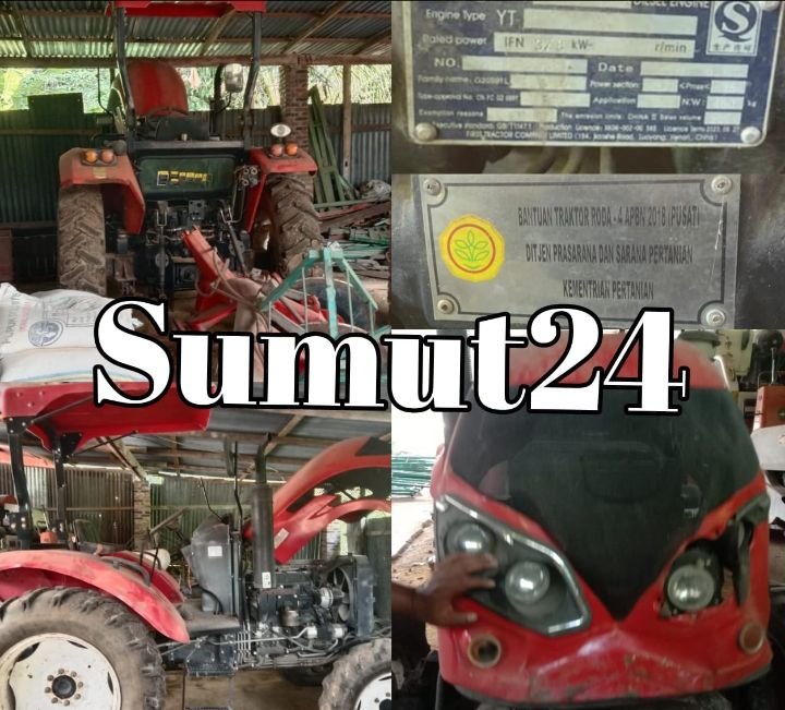 3 Unit Traktor Bantuan Kementerian Pertanian Untuk Kelompok Tani Desa Silau Maraja Diduga Raib.