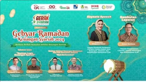 OJK Gelar Gerak Syariah 2024, Wujud Kampanye Nasional Keuangan Syariah Selama Ramadhan