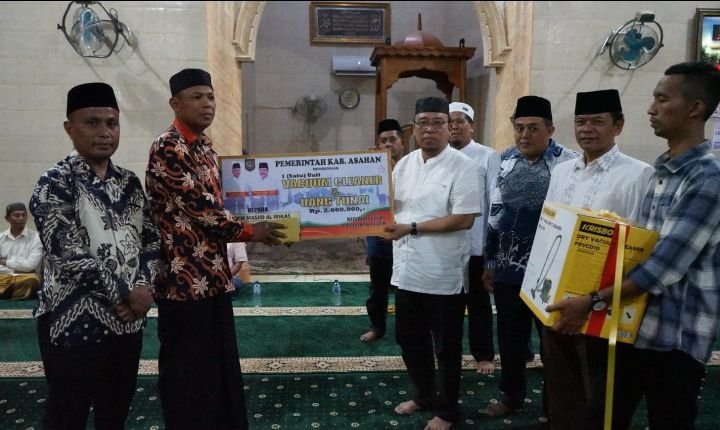 Sekda Asahan Pimpin Tim Safari Ramadhan Kunjungi Desa Sei Silau Barat