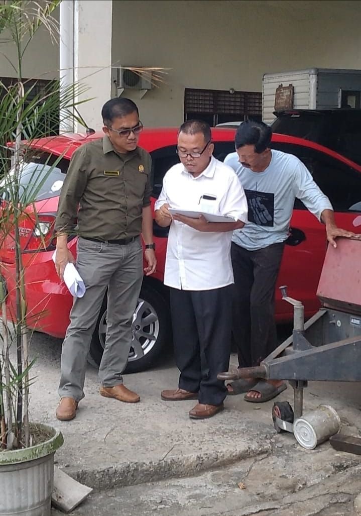 Thomy Faisal S Pane SH MH Sidak Aset Ke Dinas PUTR Asahan