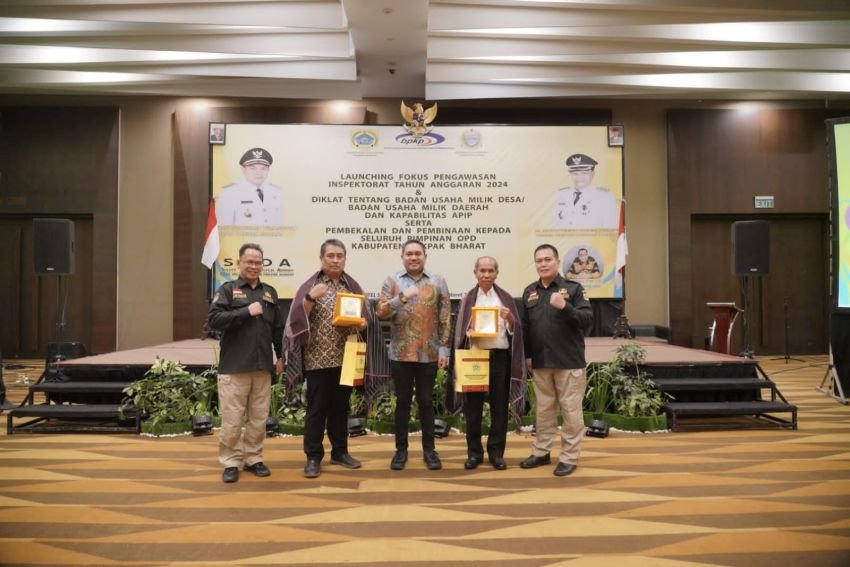 Inspektorat Pakpak Bharat Laksanakan Pendidikan Dan Pelatihan Pengawasan Di Hotel Santika Medan