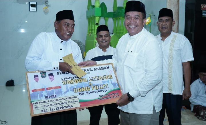 Wakil Bupati Asahan Gelar Safari Ramadhan