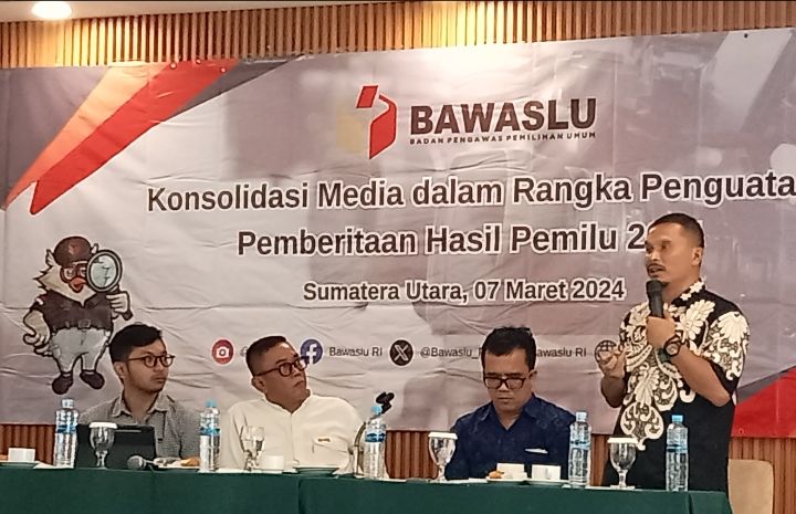Bawaslu Sumut : Peran Media Sangat Besar Dalam Membantu Pengawasan Pemilu