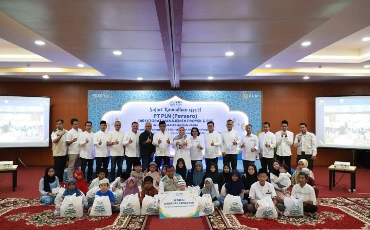 Energi Baru untuk Bersihkan Diri Agar Bersinar di Bulan Suci Ramadhan bersama DITMPRO & EBT serta YBM PLN UIP SBU