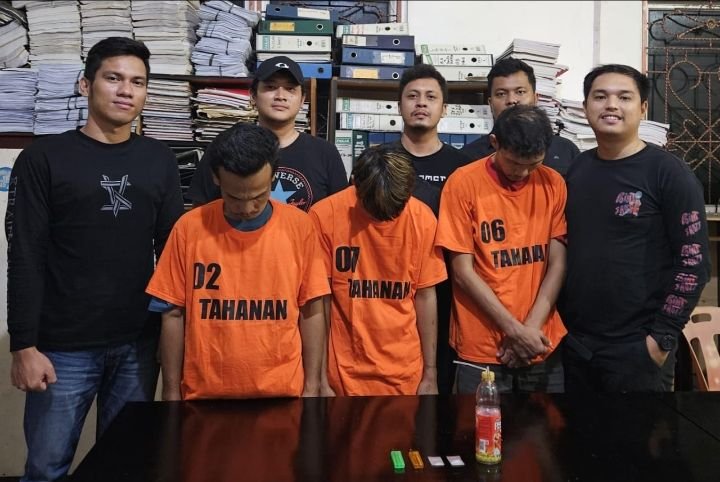 Tiga Penikmat Sabu Dibekuk, Sat Narkoba Polres Simalungun Buru Otak Penyuplai