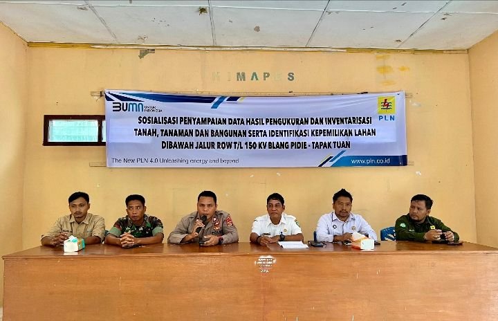 Inventarisasi ROW Selesai, Proyek Transmisi SUTT 150 kV Blang Pidie-Tapak Tuan Dikebut