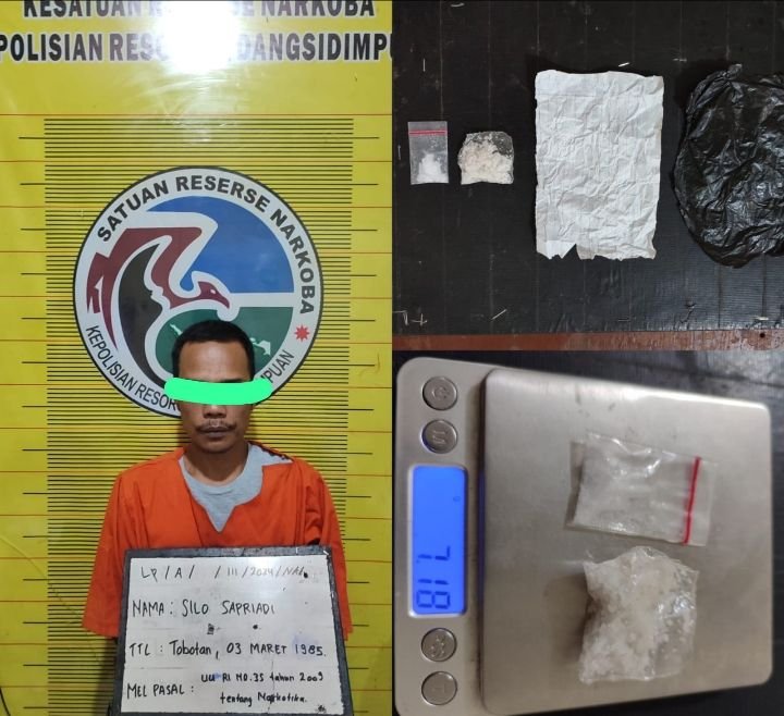 Penangkapan Terhadap Pelaku Transaksi Narkotika di Padangsidimpuan