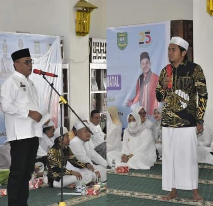HUT ke-25 Madina, Ustad Ucai Isi Tausiah pada Zikir dan Doa Bersama