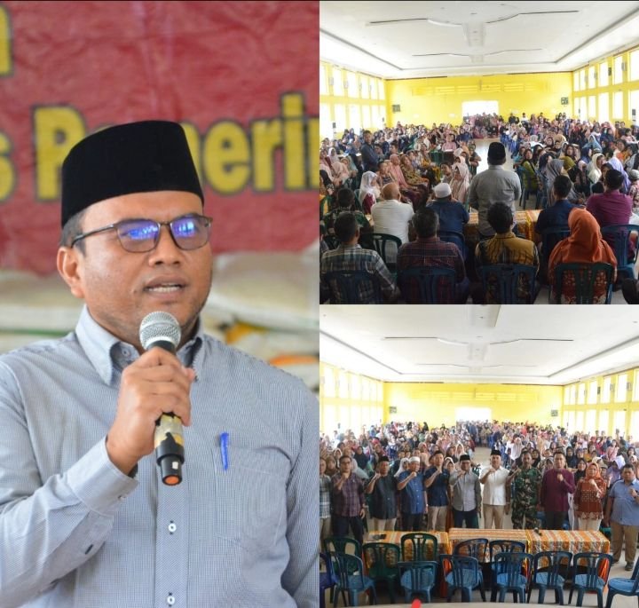 Pemkot Padangsidimpuan salurkan pangan cadangan beras Tahap II Tahun 2024 di Gedung Adam Malik