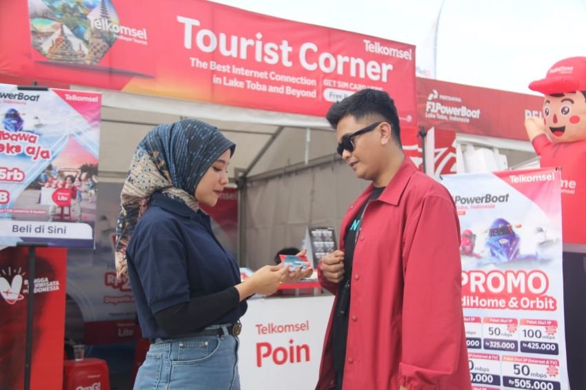 Hadirkan Infrastruktur Jaringan Terdepan Telkomsel Siap Dukung Kenyamanan Akses Broadband di Gelaran F1 Powerboat World Championship